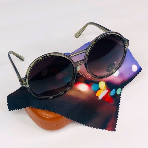 KOMONO Coco Black Smoke Sunglasses 🕶 (NEW) - Picture 5 of 10